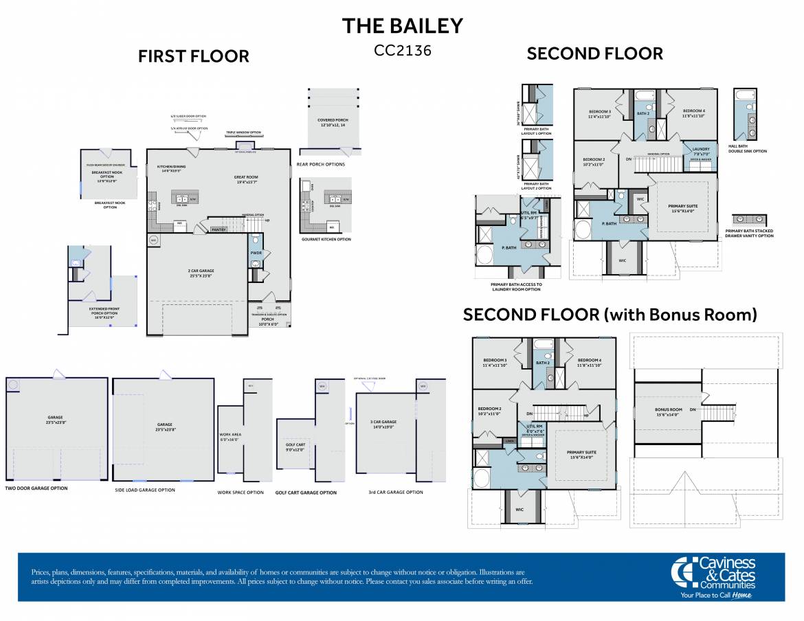Bailey floorplan image of Bailey floorplan