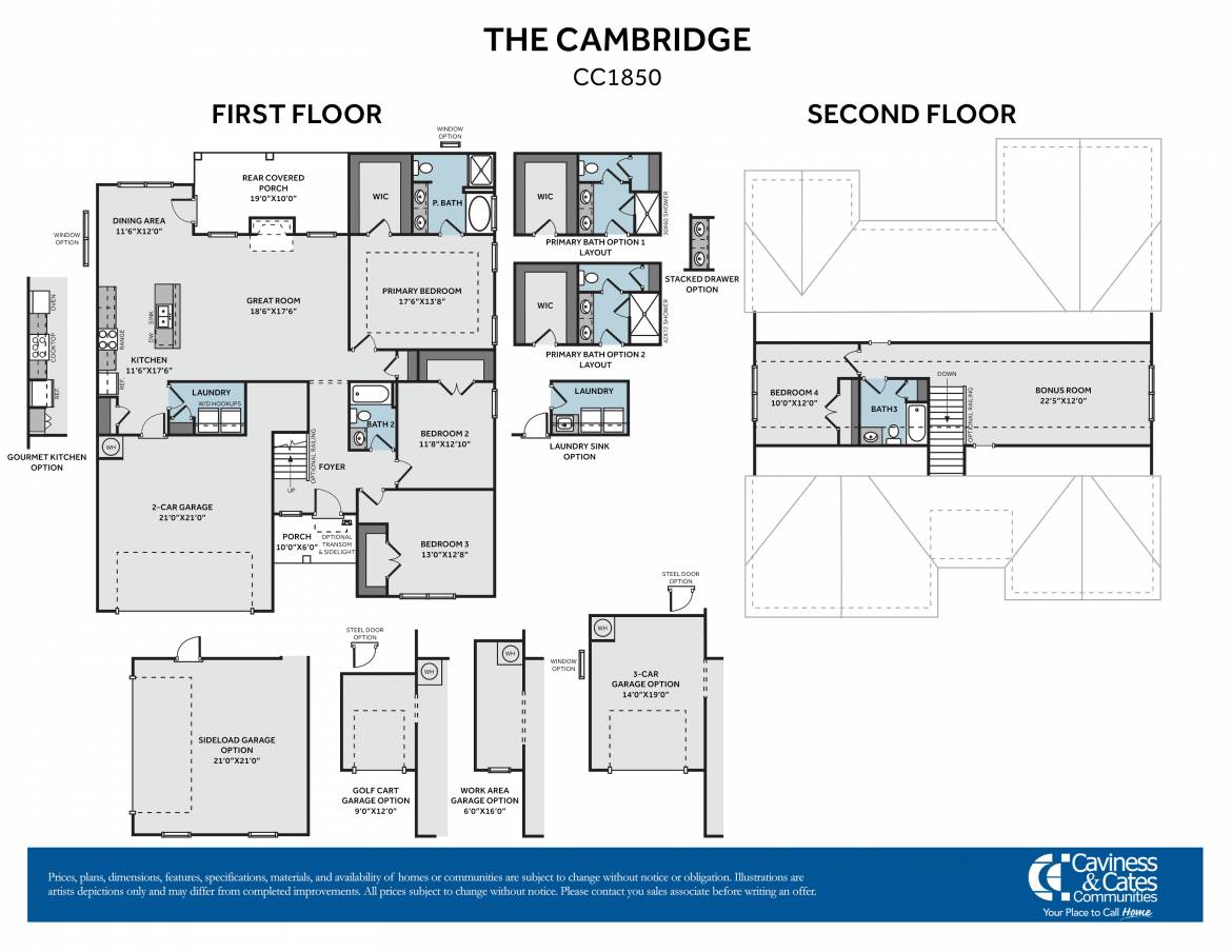 Cambridge floorplan image of Cambridge floorplan