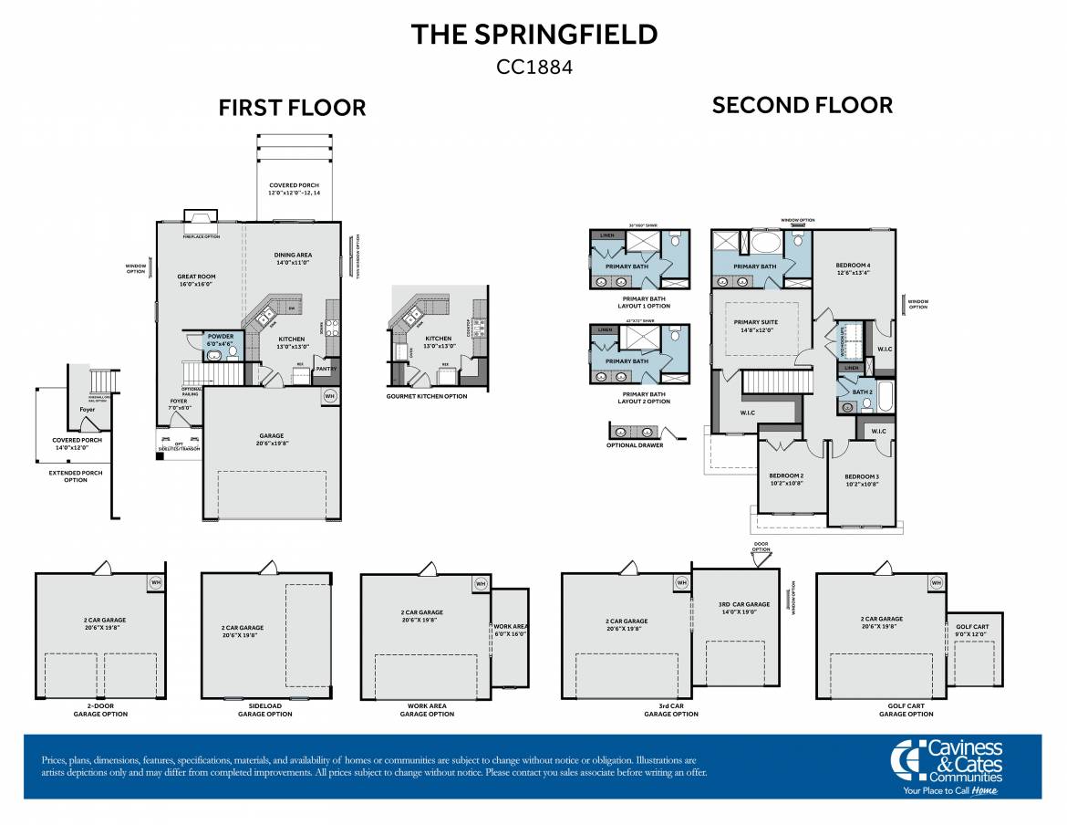 image of Springfield floorplan