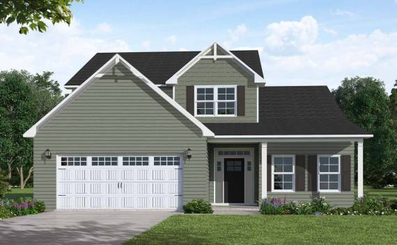 Elevation A render