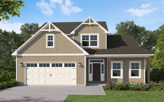Elevation F render
