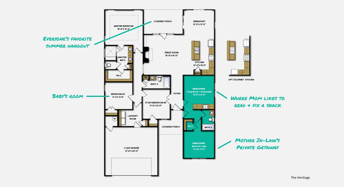 GenLiving floorplan example